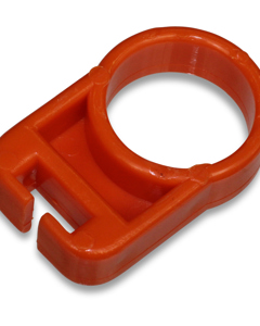 Bracket for breather tube for breather swiveling 4244